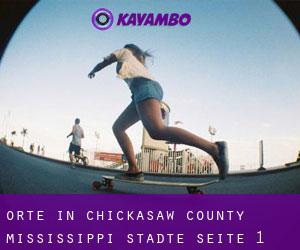 orte in Chickasaw County Mississippi (Städte) - Seite 1