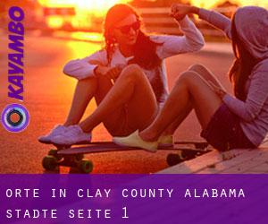 orte in Clay County Alabama (Städte) - Seite 1