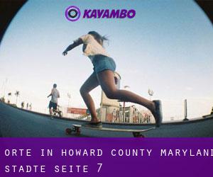 orte in Howard County Maryland (Städte) - Seite 7