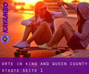 orte in King and Queen County (Städte) - Seite 1