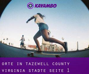 orte in Tazewell County Virginia (Städte) - Seite 1