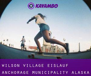Wilson Village eislauf (Anchorage Municipality, Alaska)
